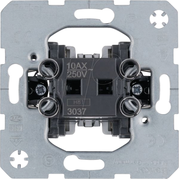 BERKER 3037 - Kreuzschalter 10AX 250V~, Lichtsteuerung