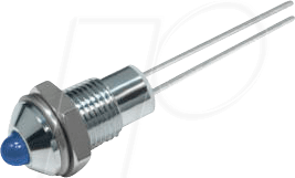 Thumbnail - KIN 19020004 - LED, bedrahtet, 3 mm, rot, grün, Außenrefl., Ø6,2 mm, 40 mcd