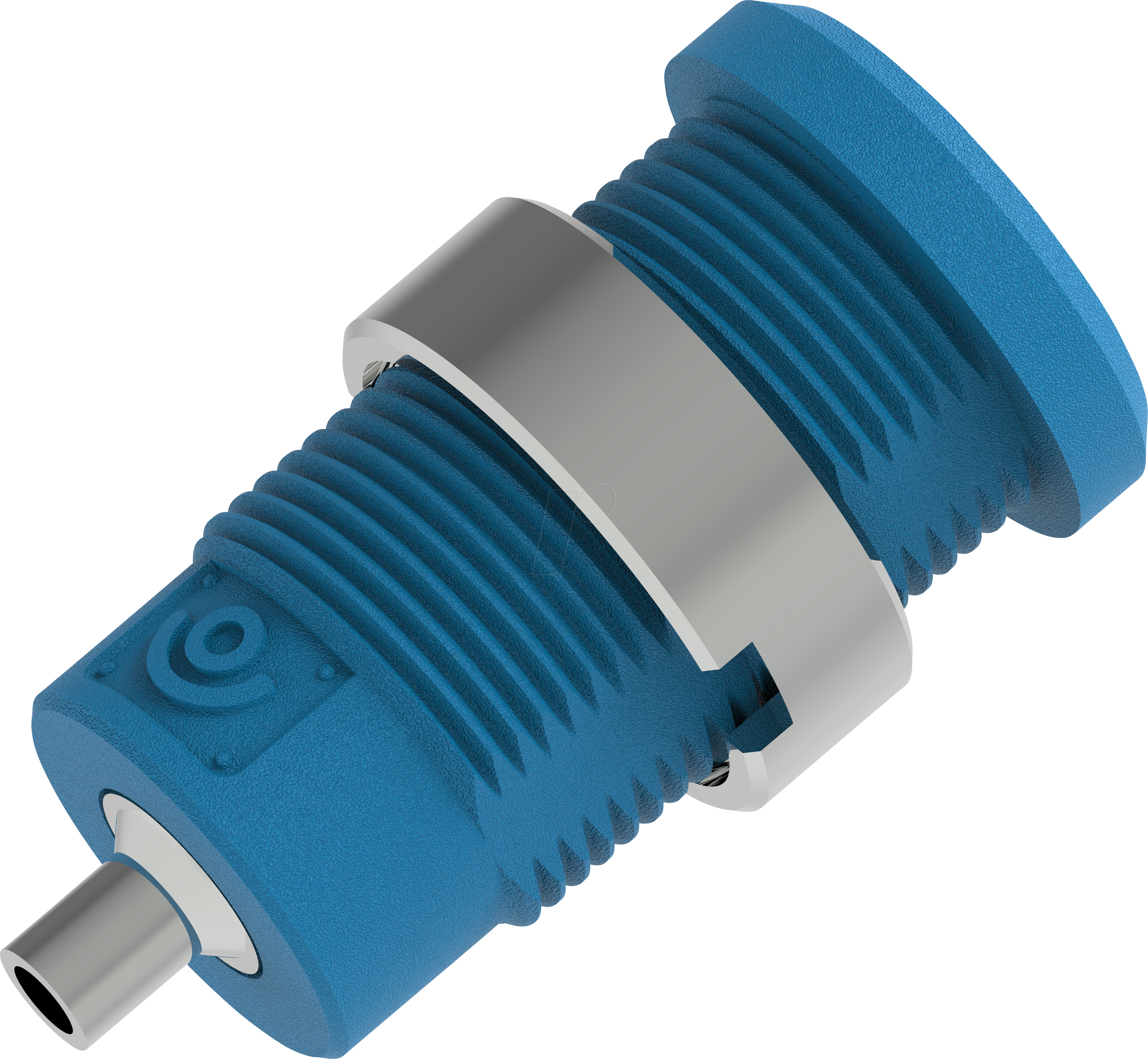 PJP 3270-C-BL - Sicherheits-Bananenbuchse, 4 mm, Lötanschluss, blau