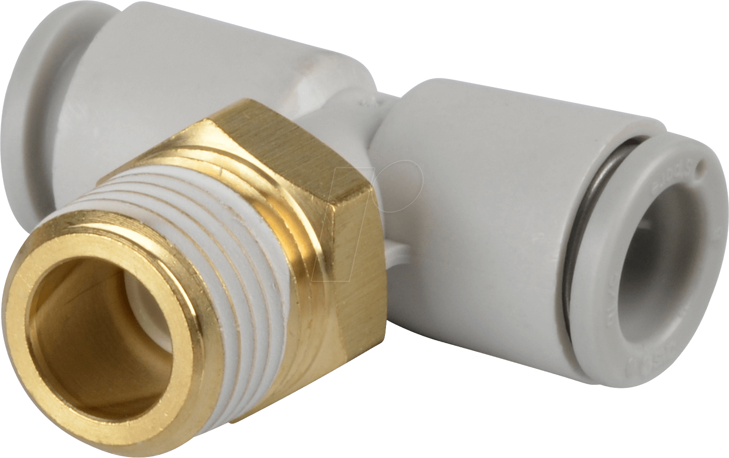 KQ2T08-02AS - T-Steckverschraubung, R1/4 2x Ø 8 mm