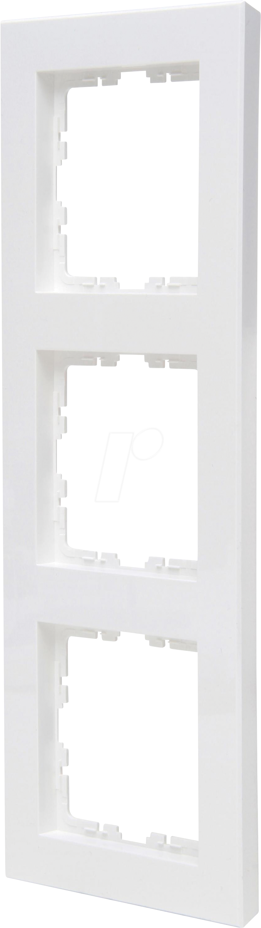 EL 07 407029002 - HK07 PURE - Abdeckrahmen 3-fach, reinweiß