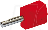 WAGO 215-212 - Bananenstecker 4 mm, CAGE CLAMP, rot