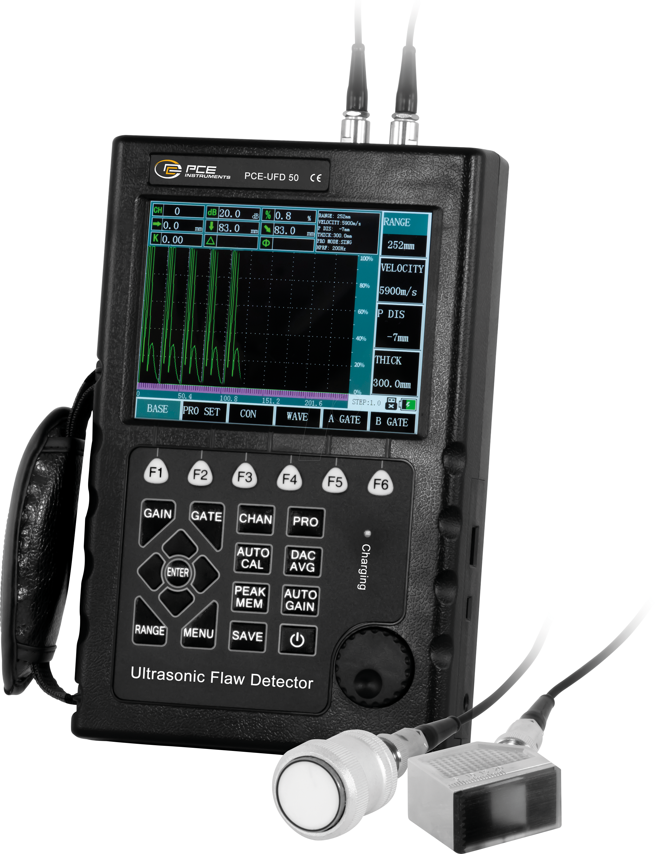 PCE UFD 50 - Ultraschall Rissprüfgerät PCE-UFD 50
