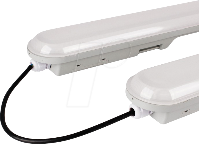 OPT 16705 - LED-Wannenleuchte IP65, 120 cm, 40W, 6000 K, verlinkbar, mit Sen
