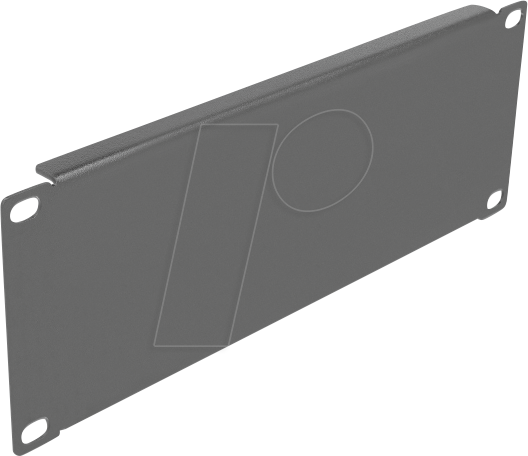 DELOCK 66661 - Blindabdeckung 10'', 2 HE, schwarz