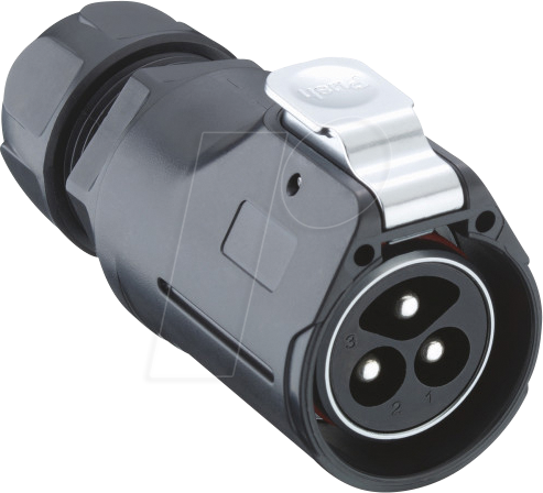 LUT 2850-08-T20T - Quicklock-Stecker - Größe 28, 8 pol