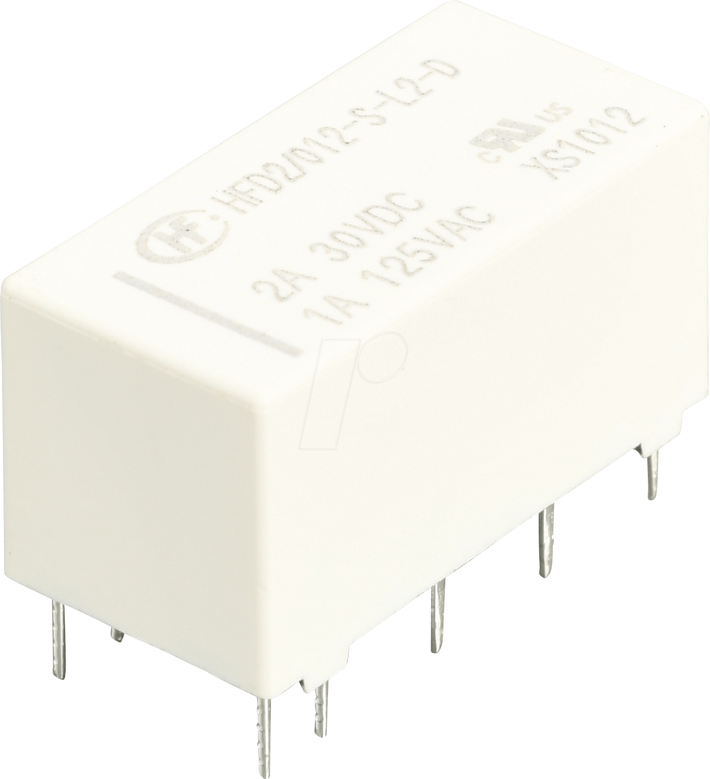 HFD2-L 12V - Signalrelais bistabil, 2 Wechsler 2A