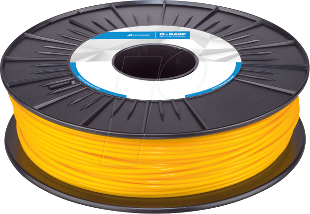 BASFU 20162 - Filament, PLA, gelb, 1,75 mm, 750 g