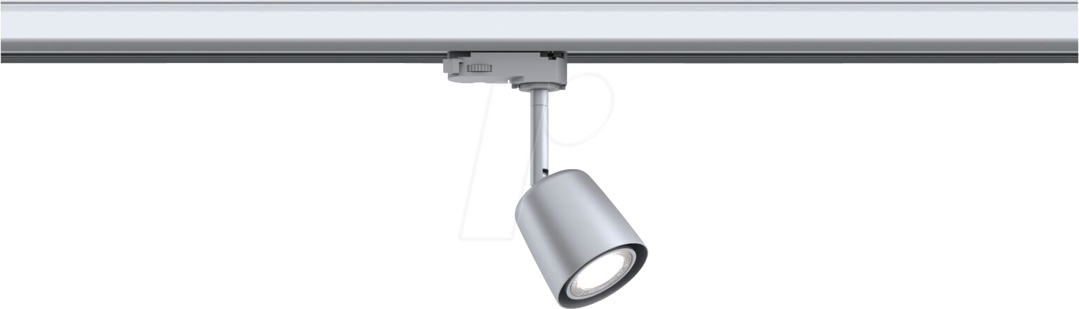PLM 95530 - ProRail3 Schienenspot Cover, GU10, max. 10 W, dimm, silber/c hro