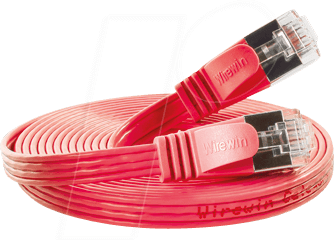 Thumbnail - SLIM S6 2 RT - Cat.6 SLIM-Patchkabel, STP(PIMF), 2 m, rot