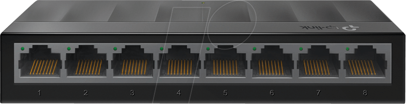 TPLINK LS1008G - Switch, 8-Port, Gigabit Ethernet