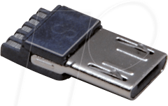 USB MICRO ST - Micro USB Stecker, Typ B, 5-polig