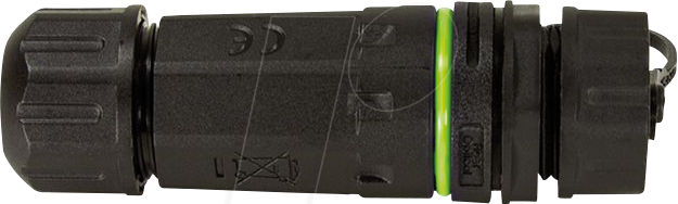 LOGILINK FA05SX2 - Outdoor SC-Simplex Steckverbinder, Kabelmuffe und Schutzkappe