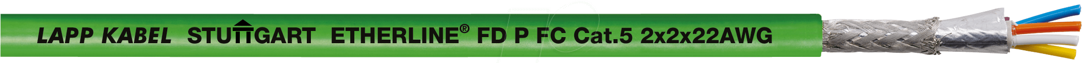 LAPP 2170894 - ETHERLINE FD P FC Cat.5 2x2xAWG22