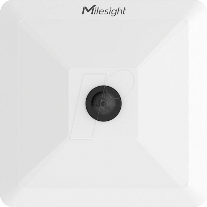 MIL VS121-P W-H - LoRaWAN Arbeitsplatzsensor, PoE, 18 x 7 m, weiß