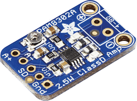 DEBO SOUND AMP1 - Entwicklerboards - Audioverstärker, Klasse D, PAM8302A