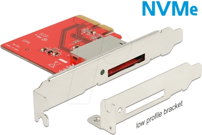 Thumbnail - DELOCK 91748 - PCI Express Karte zu 1 x extern CFexpress Slot