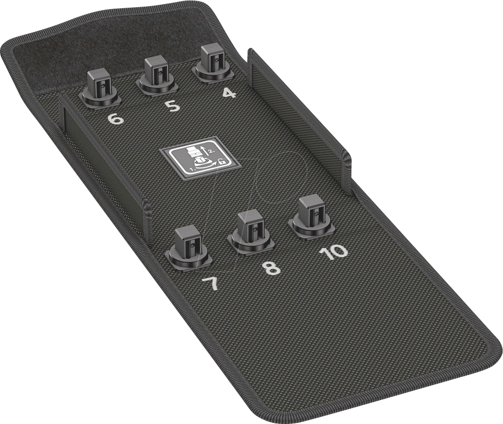 WERA 05136452001 - Textile Box, leer, 152 x 159 x 45 mm