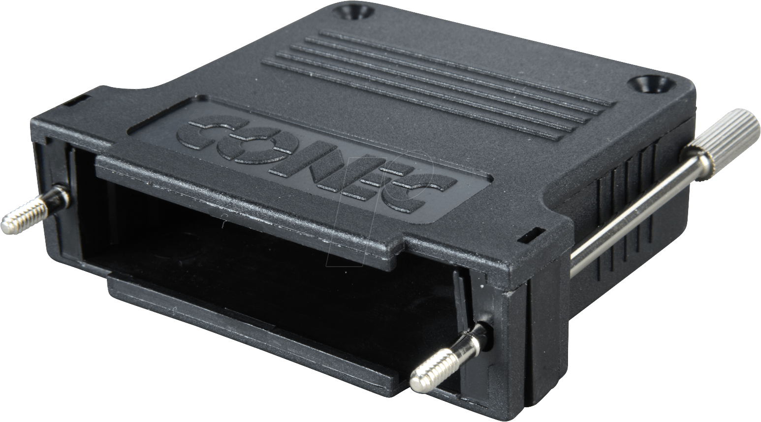 KAPPE KGG 50 - D-SUB-Kappe f. 50-polig D-Sub, sw, groß, gerade