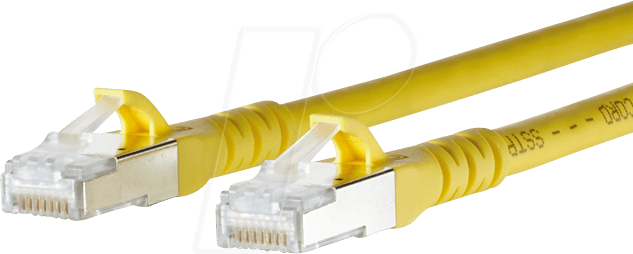 Thumbnail - BTR 1308452077-E - Patchkabel RJ45 Cat.6A S/FTP 2 m gelb