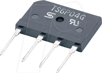 TS15P05G D2 TSC - Brückengleichrichter, 600 V, 15 A