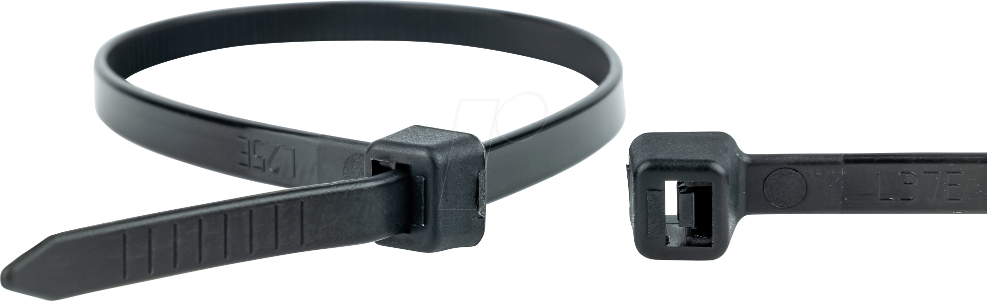 WKK 110124071 - Kabelbinder, 200x3,6mm schwarz