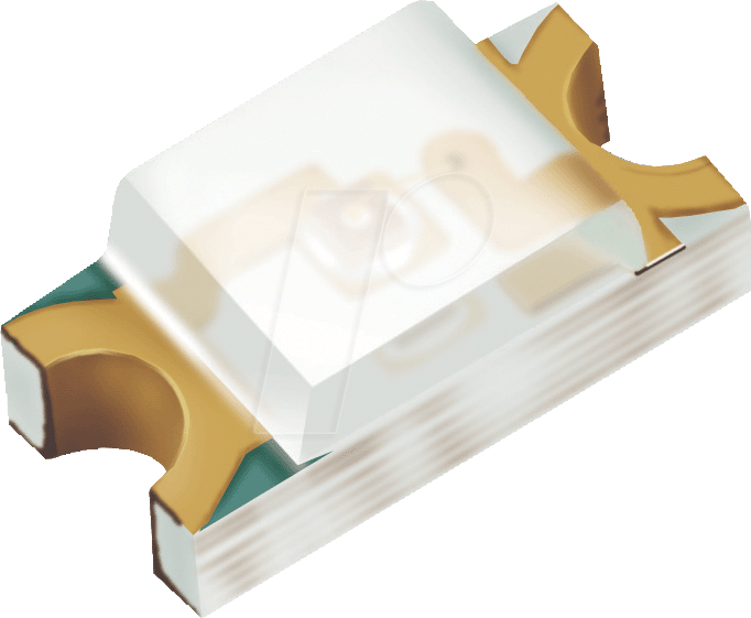 LED EL 1206 RT - LED, SMD 3216 (1206), rot, 140 mcd, 130°