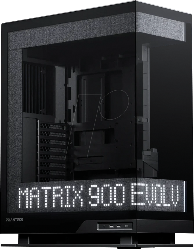 PHT ES524XM_DBK - Phanteks Evolv X2 Matrix Midi-Tower, E-ATX, Tempered Glass