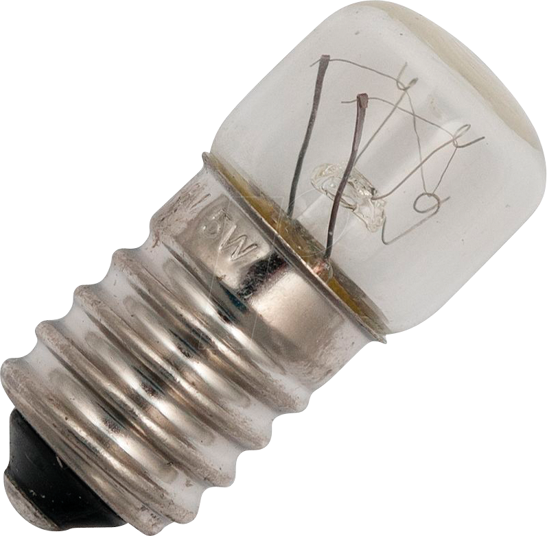 SCHI 143554200 - E14 T16x35 48V 104mA 5W C-2F 2Khrs Klar