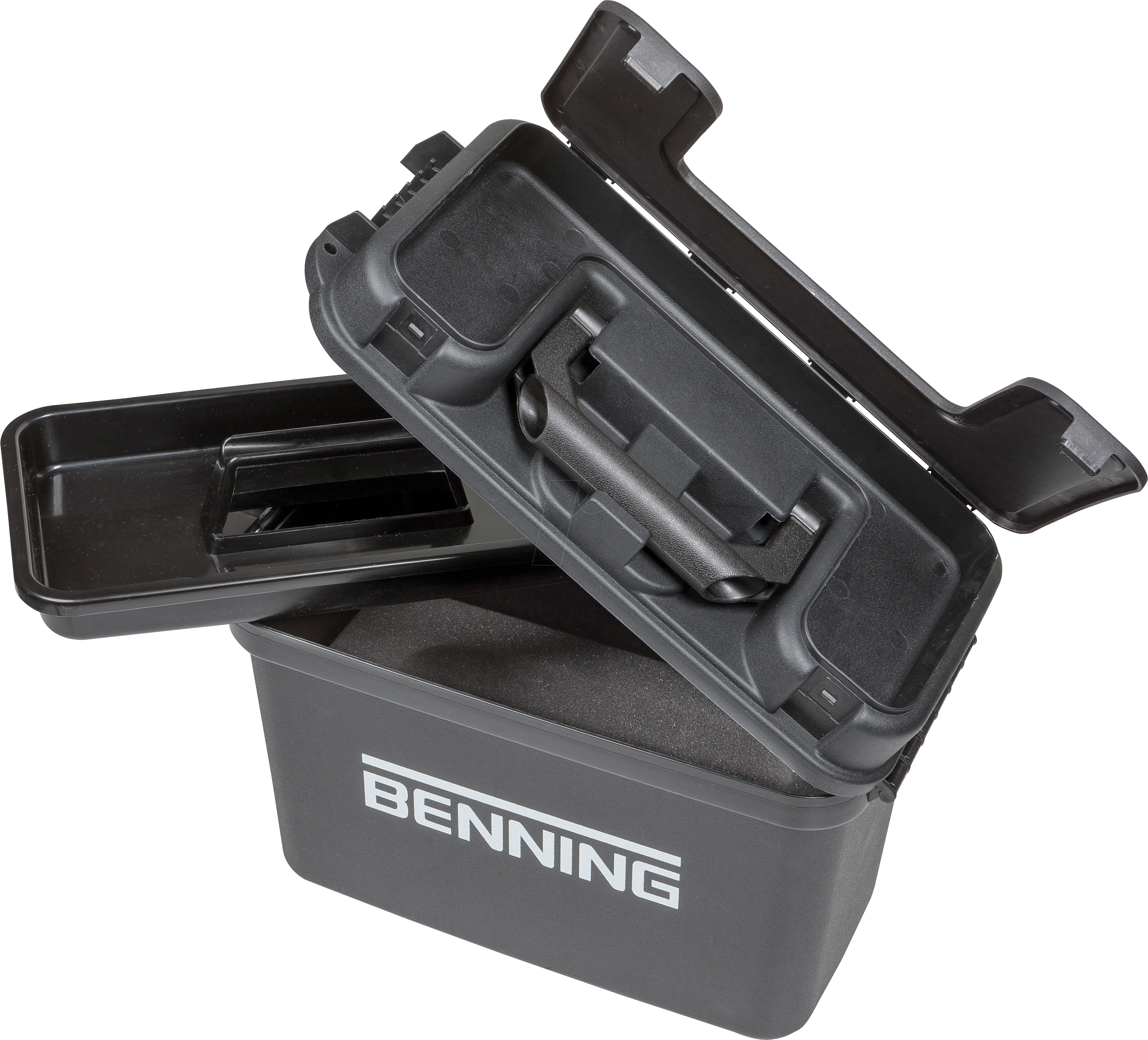 Thumbnail - BENNING 10198412 - Hartschalenkoffer für Messgeräte, 375 x 190 x 250 mm