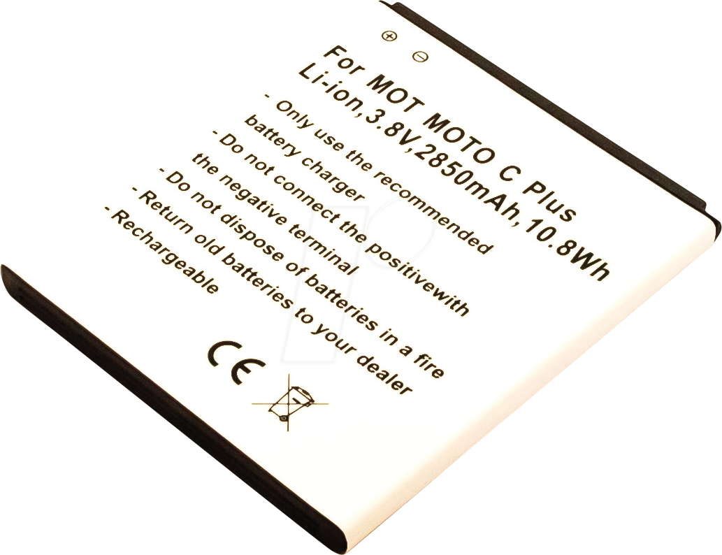 AKKU 13367 - Smartphone-Akku für Motorola-Geräte, Li-Ion, 2850 mAh