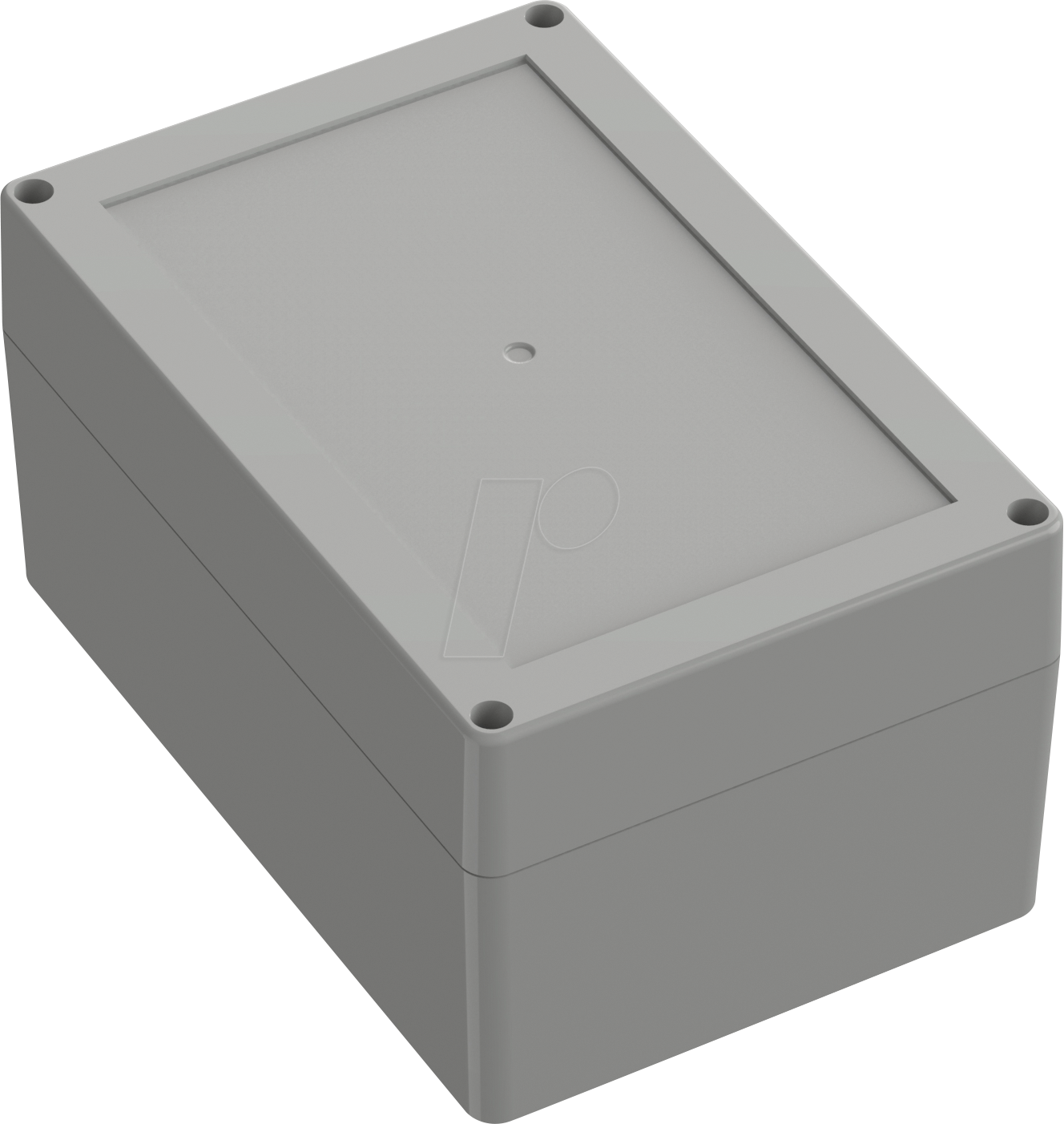 6U07181209119 - Industriegehäuse, 180 x 120 x 90,3mm, IP66/IP68, lichtgrau