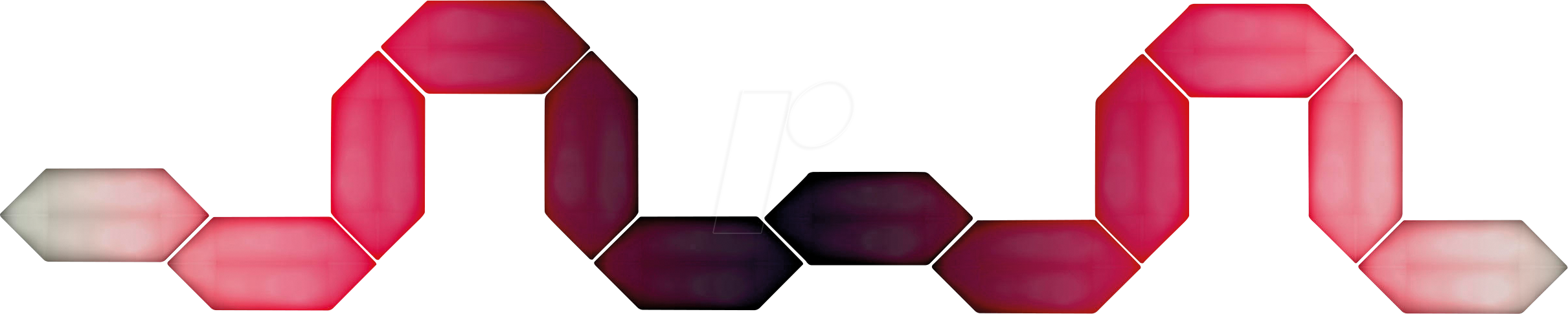 MLI 21000133 - Smart Light, Leuchte, Magic Panel, RGBW, 12er-Set