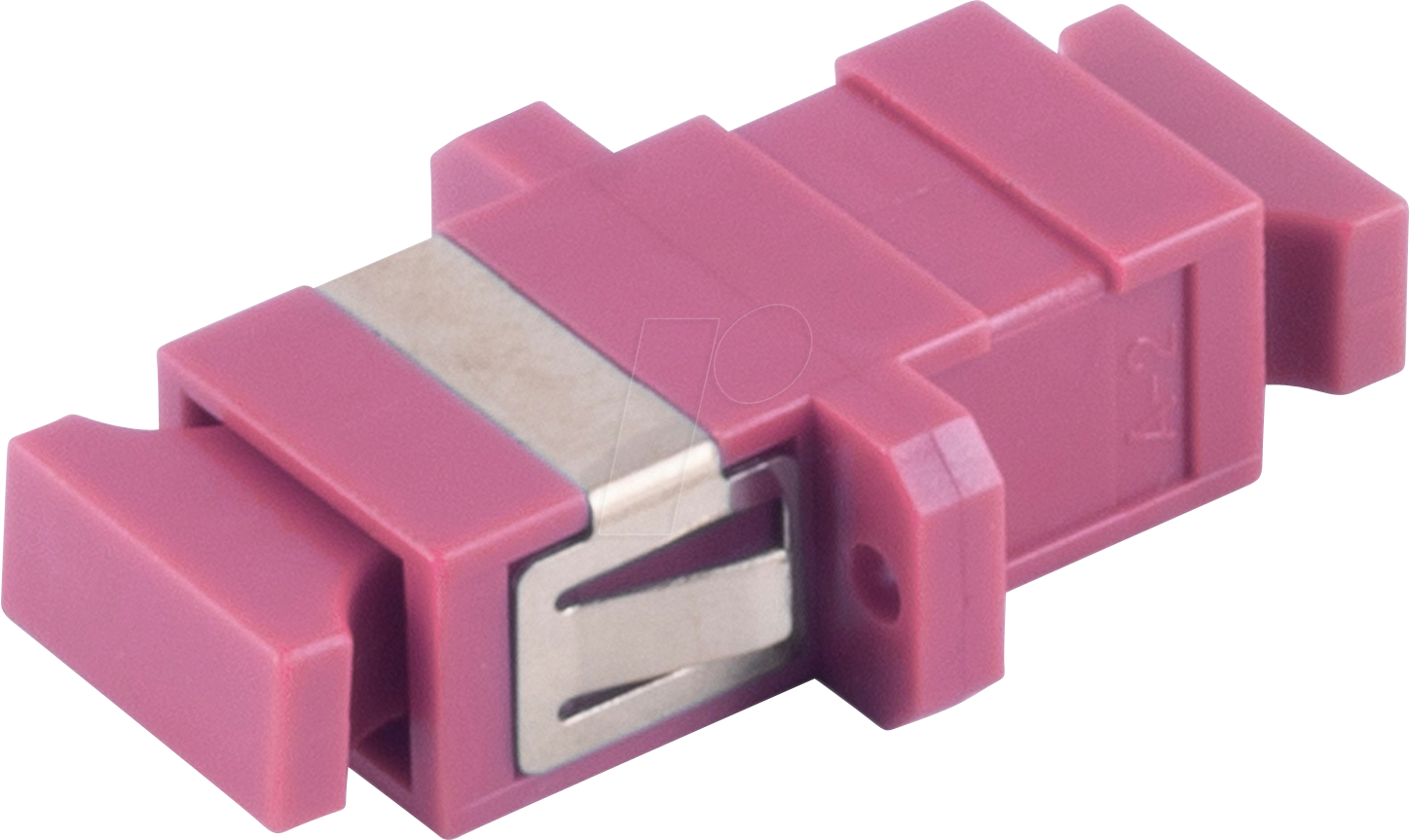 SHVP BS07-60053 - LWL Kupplung, SC / SC, Simplex, violett