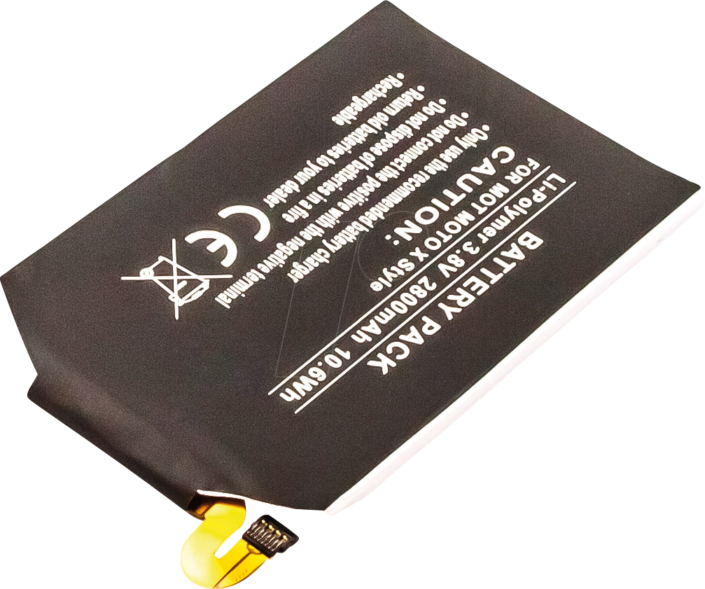 AKKU 13263 - Smartphone-Akku für Motorola-Geräte, Li-Po, 2800 mAh