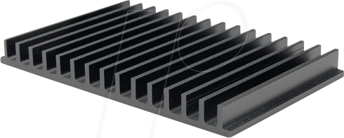 SK 44/100/SA - Kühlkörper, 100 mm, Alu, 1,7 K/W