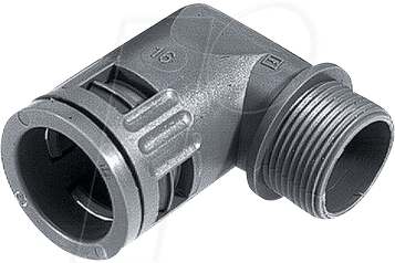 LAPP 55501250 - Schlauchverschraubung, SILVYN® KLICK 90° M 63 x 1,5 - grau