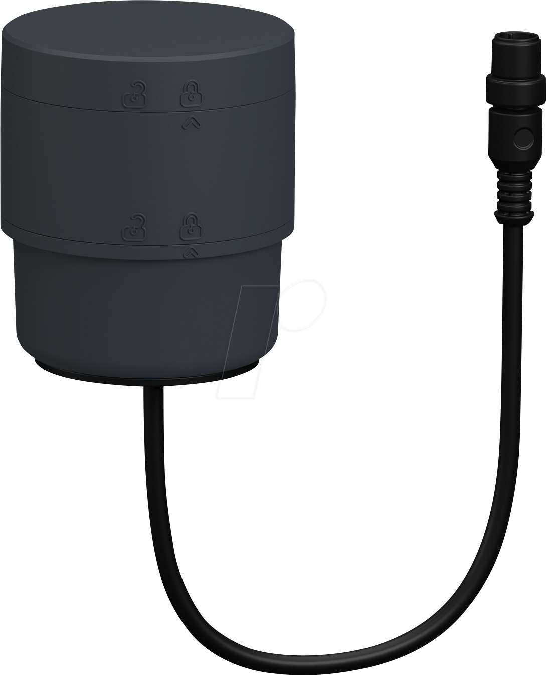 XVB7C61 - Basis-Element, modular, 70mm, M12-Anschluss, 24V DC, dunkelgrau