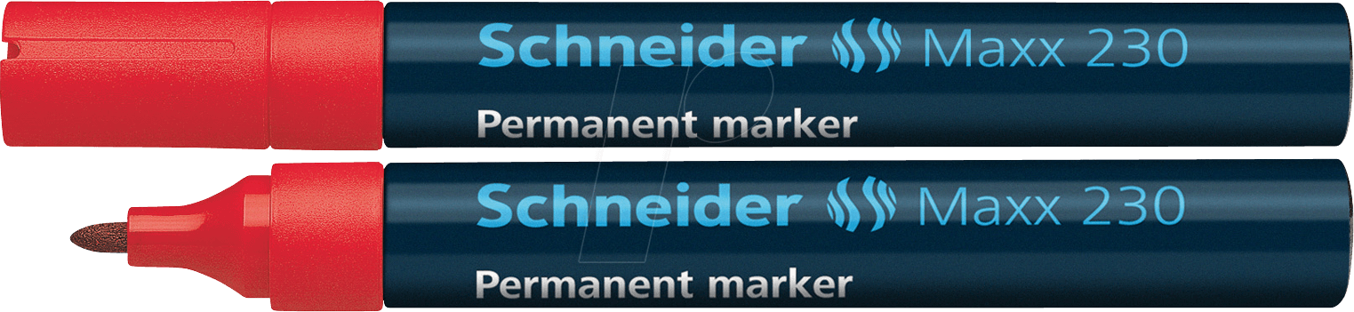 MARKER 230 RT - Permanentmarker, rot