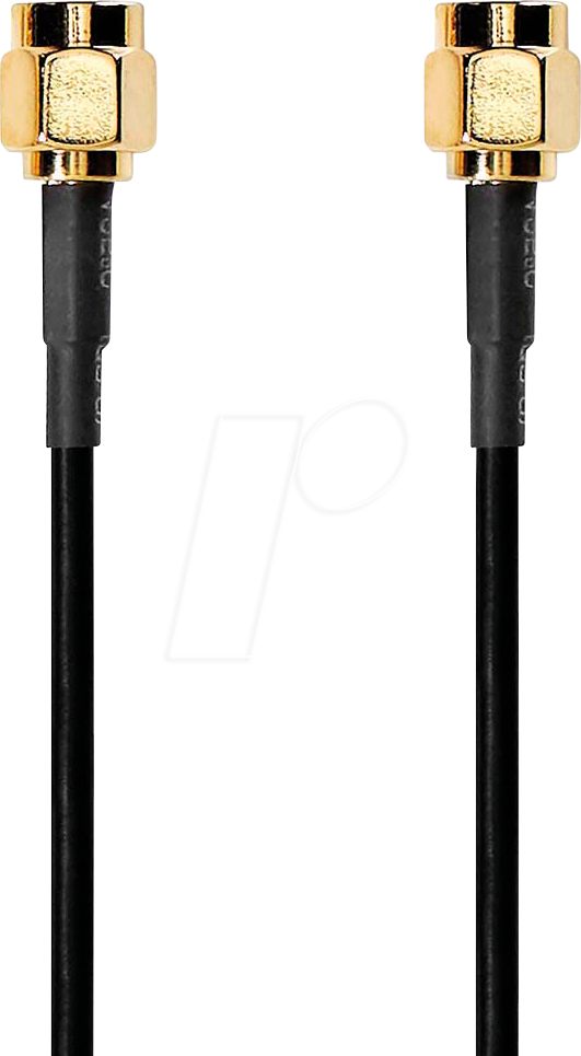 N CSGB02000BK10 - Antennenkabel, SMA-Stecker / SMA-Stecker, 1 m
