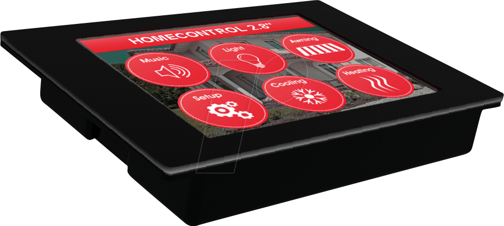 HMI028WM-32ATCS - 2,8'' Modbus Display, WLAN
