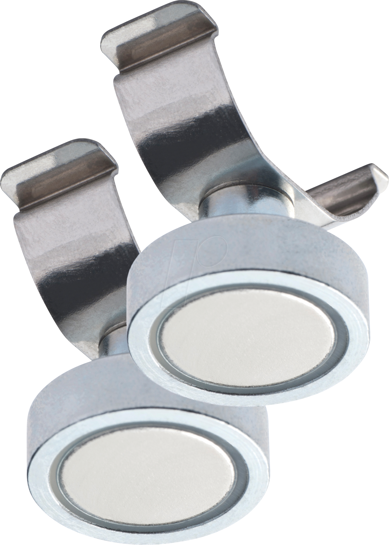 L2W 210200-08 - Federklemme mit Magnet, 1 Paar