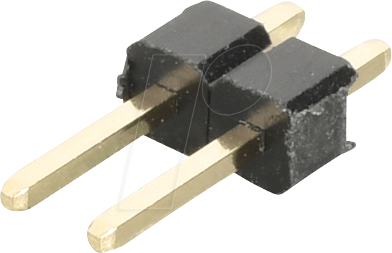 BKL 10120909 - Stiftleiste 2,54mm 1x2 H=10,8mm gerade