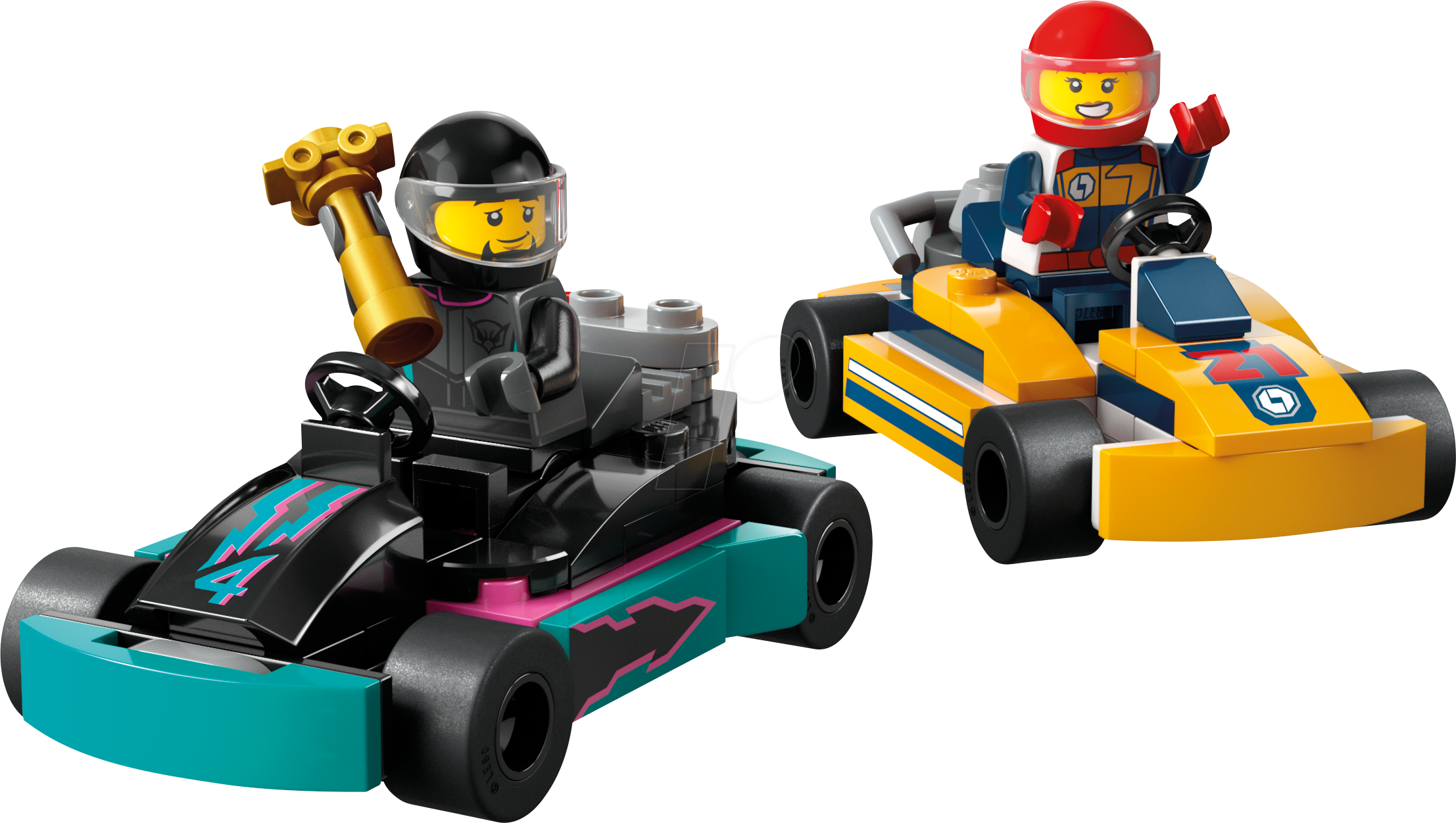 LEGO 60400 - LEGO® City Go-Karts mit Rennfahrern