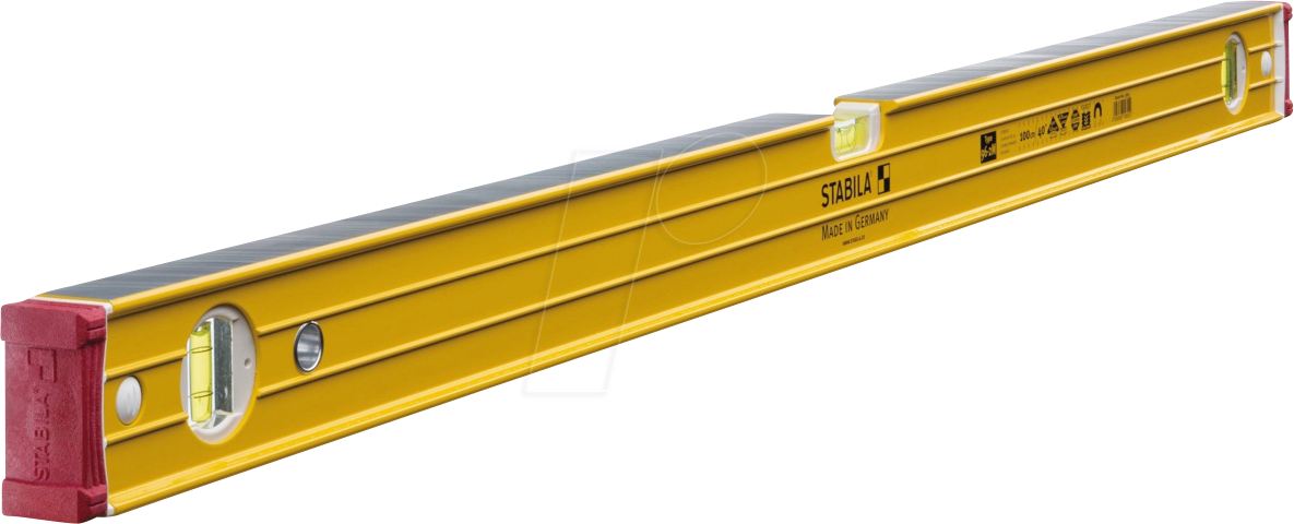 Thumbnail - STABILA 15855 - Wasserwaage mit Seltenerd-Magnet, Type 96-2 M, 1000 mm