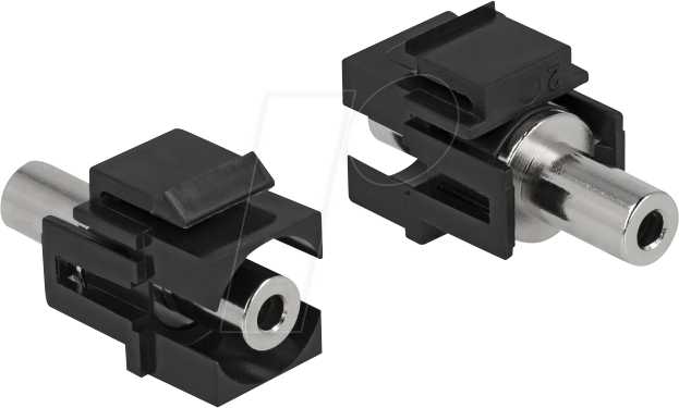 DELOCK 86859 - Keystone Modul Klinkenbuchse 3,5 mm 3 Pin > Buchse 3,5 mm 3 Pin