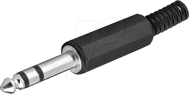 KSS 63 - Klinkenstecker, 6,3 mm, Stereo, 3-pol