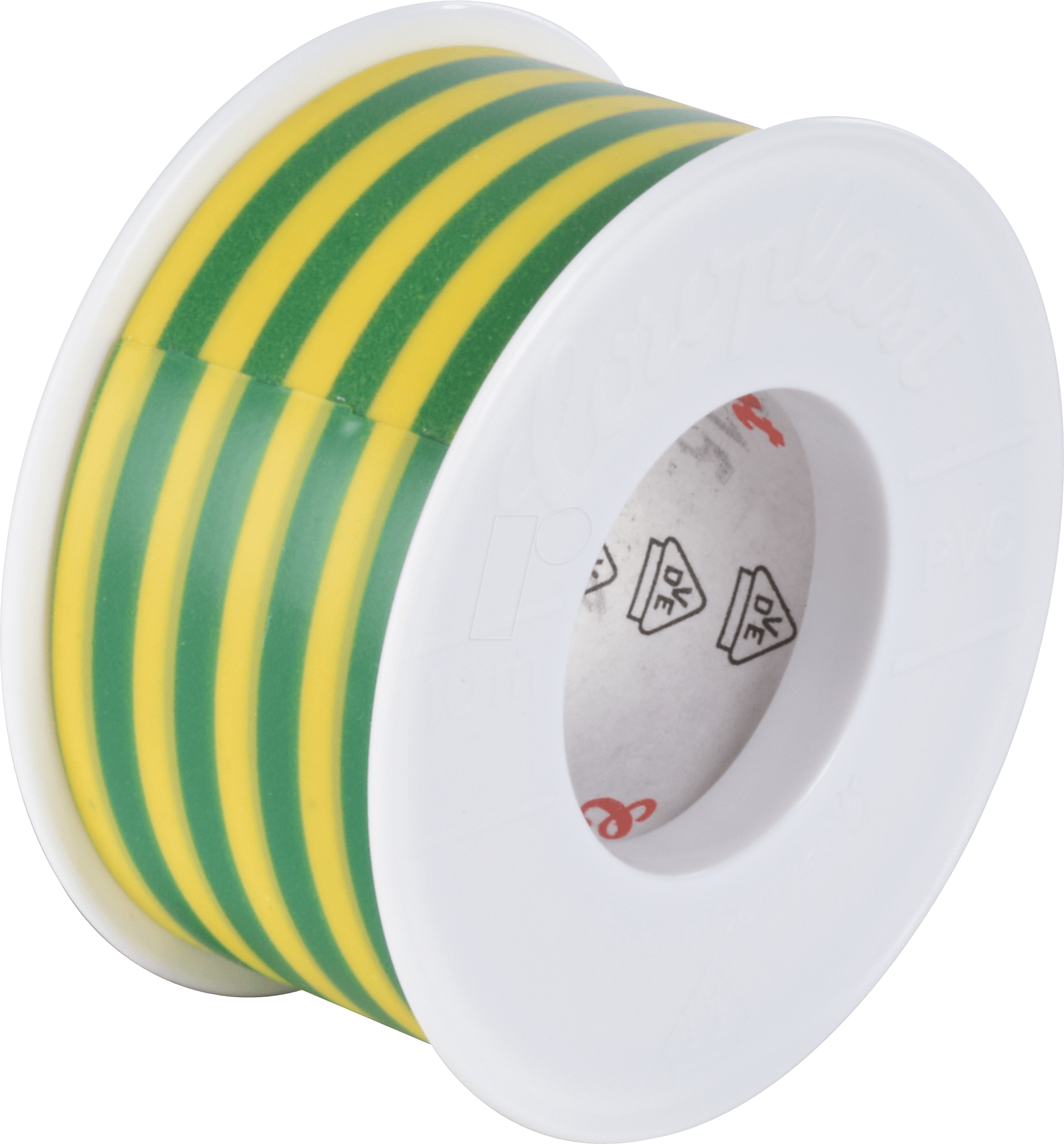 CORO 2061 - VDE Elektroisolierband, 10 m, 25 mm, grüngelb