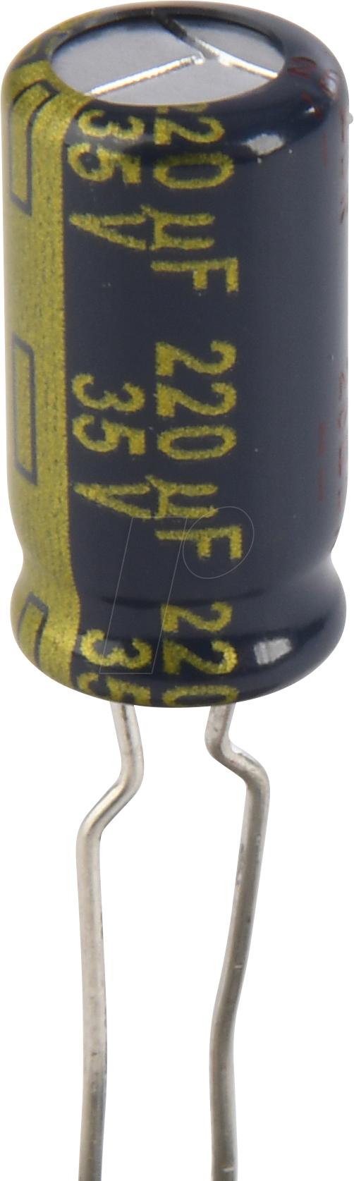 FC-A 220U 35B - Elko radial, 220µF, 35V, 105°C, low ESR, AEC-Q200