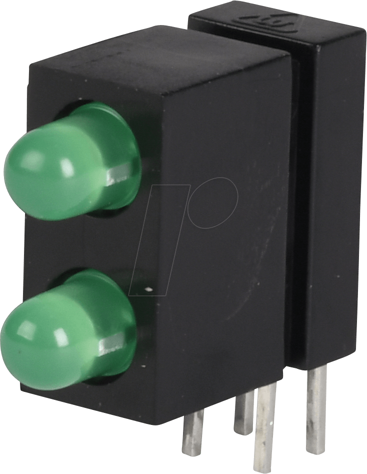 MEN 18018831 - LED-Baustein, grün, 3 mm, 20 mcd, 60°